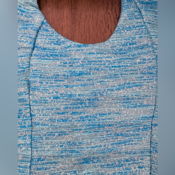 Lilly Pulitzer Noella Embellished Vest SZ M Turquoise Oasis Resort Boucle - Picture 12 of 16